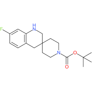 tert-Butyl 7′-fluoro-2′,4′-dihydro-1’H-spiro[piperidine-4,3′-quinoline]-1-carboxylate