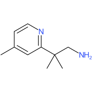 2-Methyl-2-(4-methylpyridin-2-yl)propan-1-amine