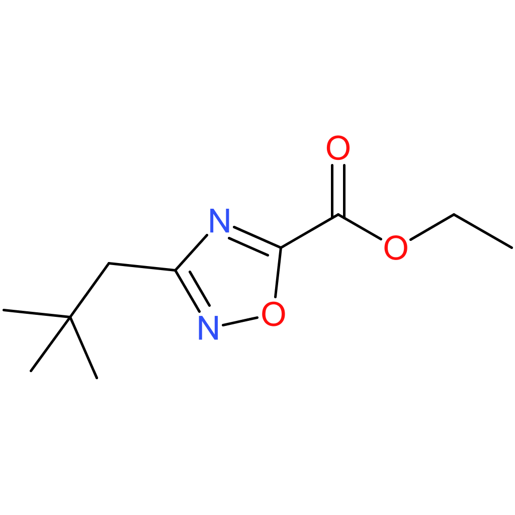 Ethyl 3-(2,2-dimethylpropyl)-1,2,4-oxadiazole-5-carboxylate