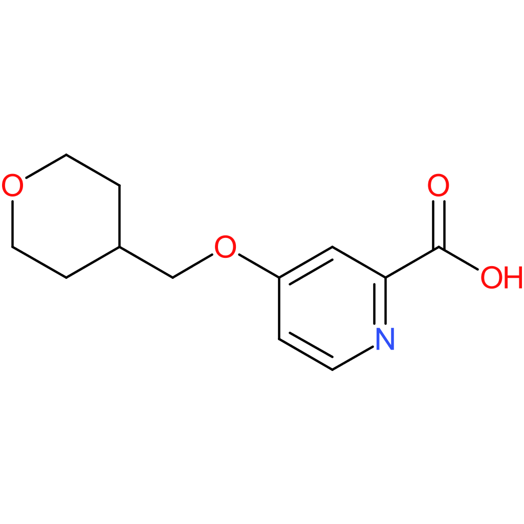 4-(Oxan-4-ylmethoxy)pyridine-2-carboxylic acid