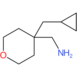 [4-(Cyclopropylmethyl)oxan-4-yl]methanamine
