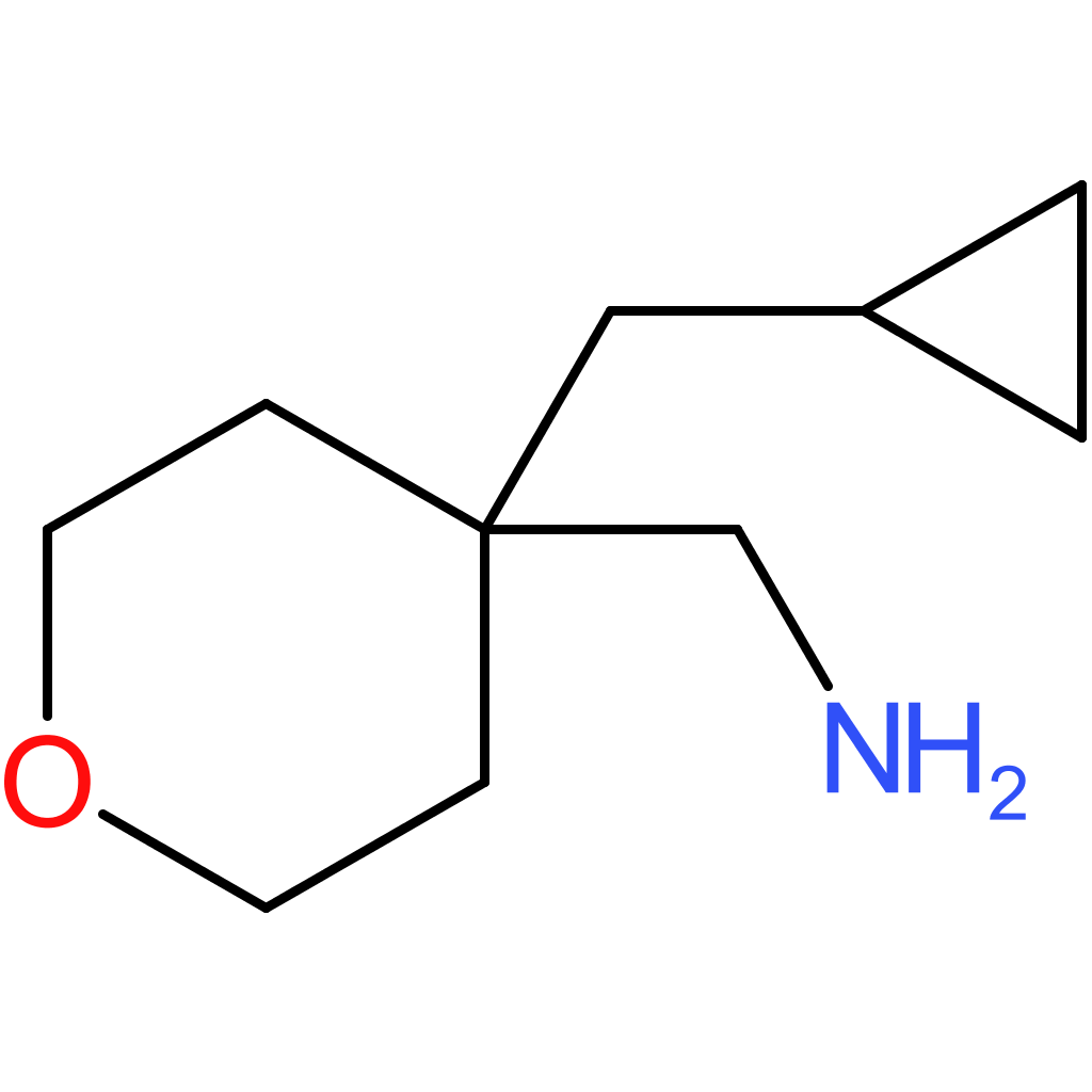 [4-(Cyclopropylmethyl)oxan-4-yl]methanamine
