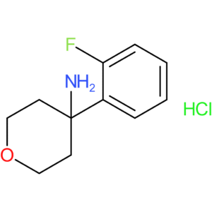 4-(2-Fluorophenyl)oxan-4-amine hydrochloride