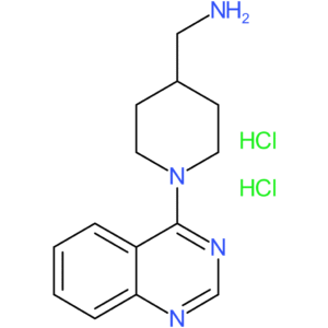 [1-(Quinazolin-4-yl)piperidin-4-yl]methanamine dihydrochloride