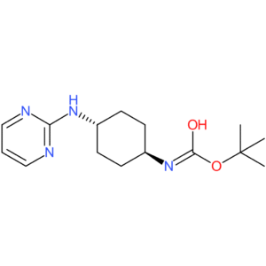 (1R*,4R*)-tert-Butyl N-[4-(pyrimidin-2-ylamino)cyclohexyl]carbamate