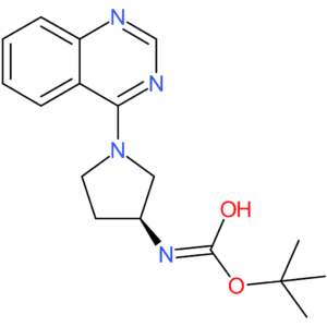 tert-Butyl N-[(3S)-1-(quinazolin-4-yl)pyrrolidin-3-yl]carbamate