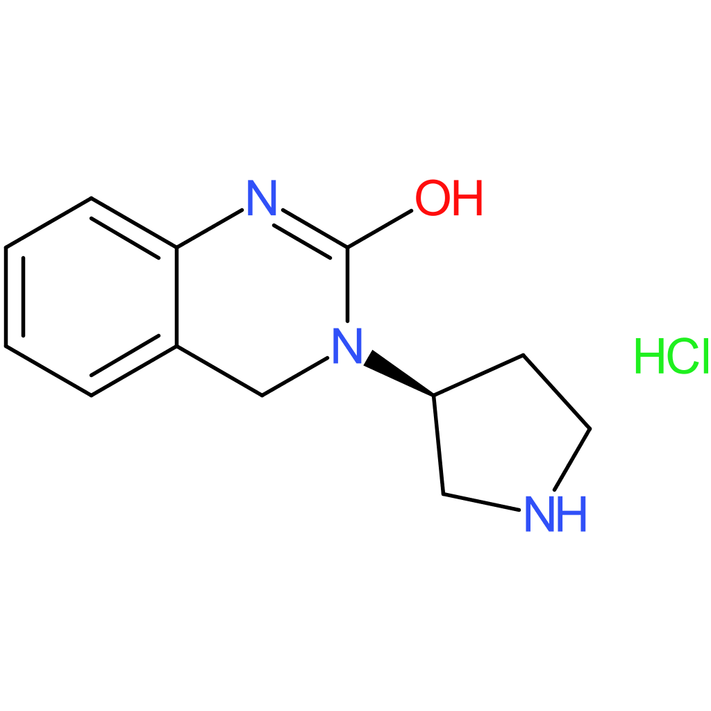 3-[(3S)-Pyrrolidin-3-yl]-1,2,3,4-tetrahydroquinazolin-2-one hydrochloride