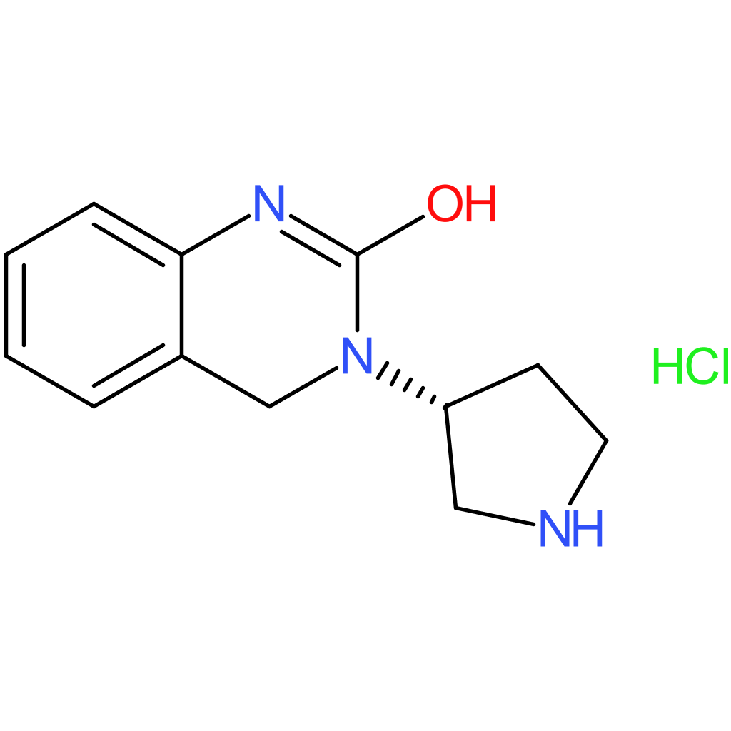 3-[(3R)-Pyrrolidin-3-yl]-1,2,3,4-tetrahydroquinazolin-2-one hydrochloride