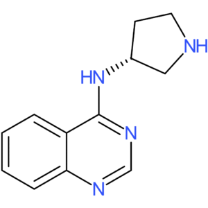 N-[(3R)-Pyrrolidin-3-yl]quinazolin-4-amine