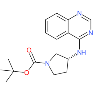 tert-Butyl (3R)-3-(quinazolin-4-ylamino)pyrrolidine-1-carboxylate