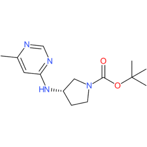 tert-Butyl (3S)-3-[(6-methylpyrimidin-4-yl)amino]pyrrolidine-1-carboxylate