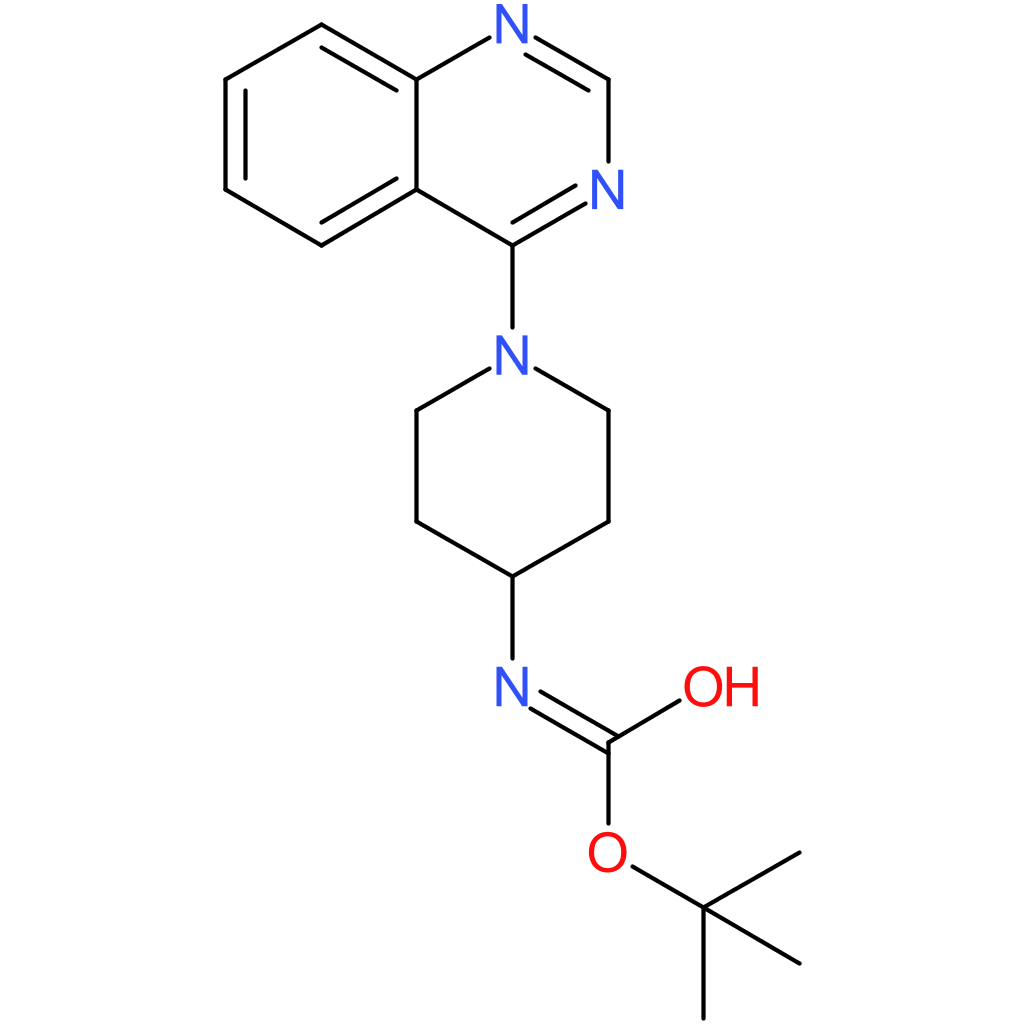 tert-Butyl N-[1-(quinazolin-4-yl)piperidin-4-yl]carbamate