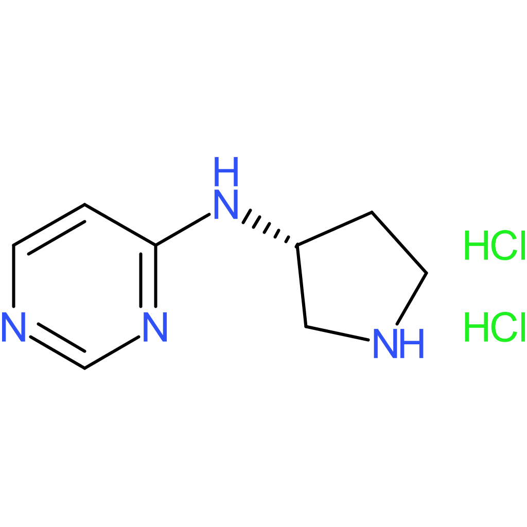 N-[(3R)-Pyrrolidin-3-yl]pyrimidin-4-amine dihydrochloride