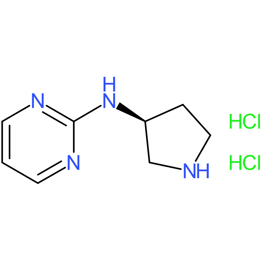 N-[(3S)-Pyrrolidin-3-yl]pyrimidin-2-amine dihydrochloride