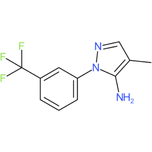 4-Methyl-1-[3-(trifluoromethyl)phenyl]-1H-pyrazol-5-amine