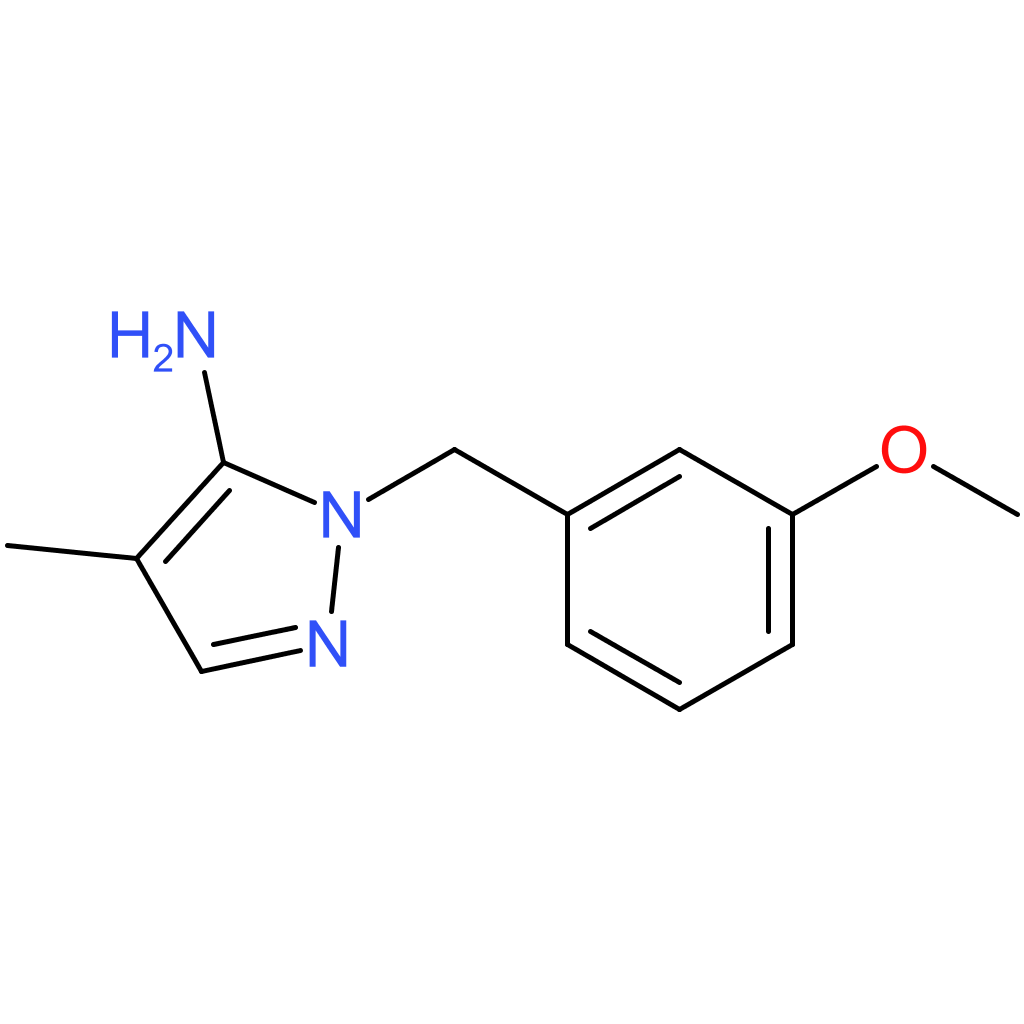 1-(3-Methoxybenzyl)-4-methyl-1H-pyrazol-5-amine