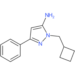 1-(Cyclobutylmethyl)-3-phenyl-1H-pyrazol-5-amine