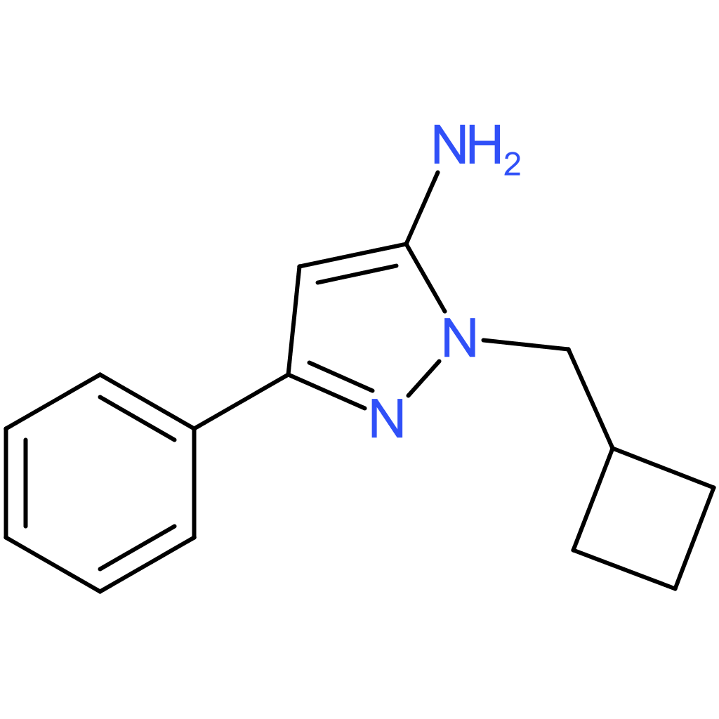 1-(Cyclobutylmethyl)-3-phenyl-1H-pyrazol-5-amine