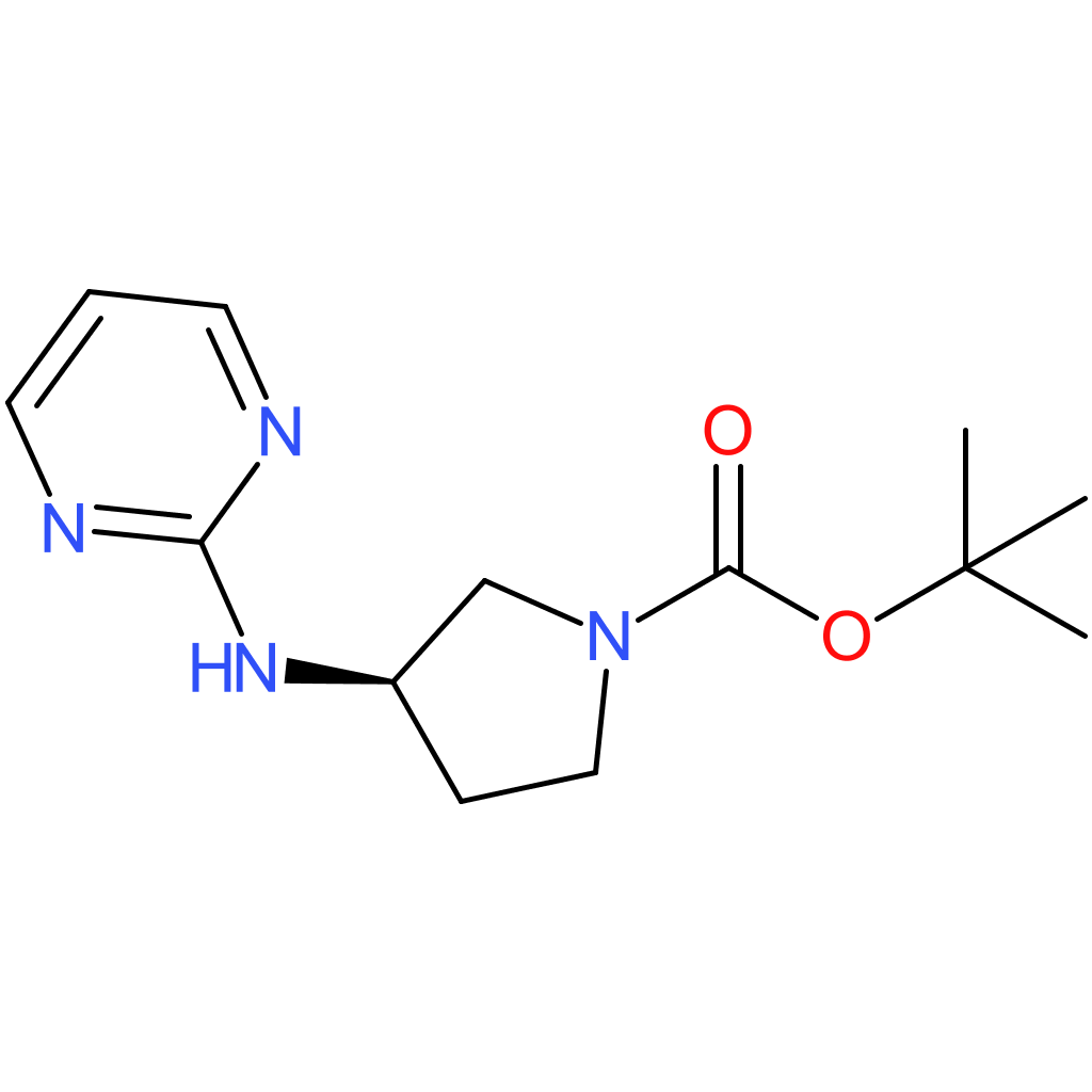 (R)-tert-Butyl 3-(pyrimidin-2-ylamino)pyrrolidine-1-carboxylate
