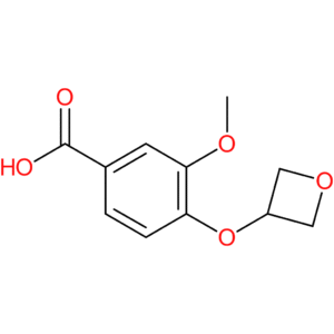 3-Methoxy-4-(oxetan-3-yloxy)benzoic acid