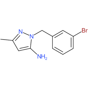 1-(3-Bromobenzyl)-3-methyl-1H-pyrazol-5-amine