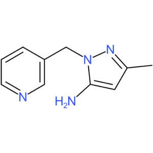 3-Methyl-1-(pyridin-3-ylmethyl)-1H-pyrazol-5-amine