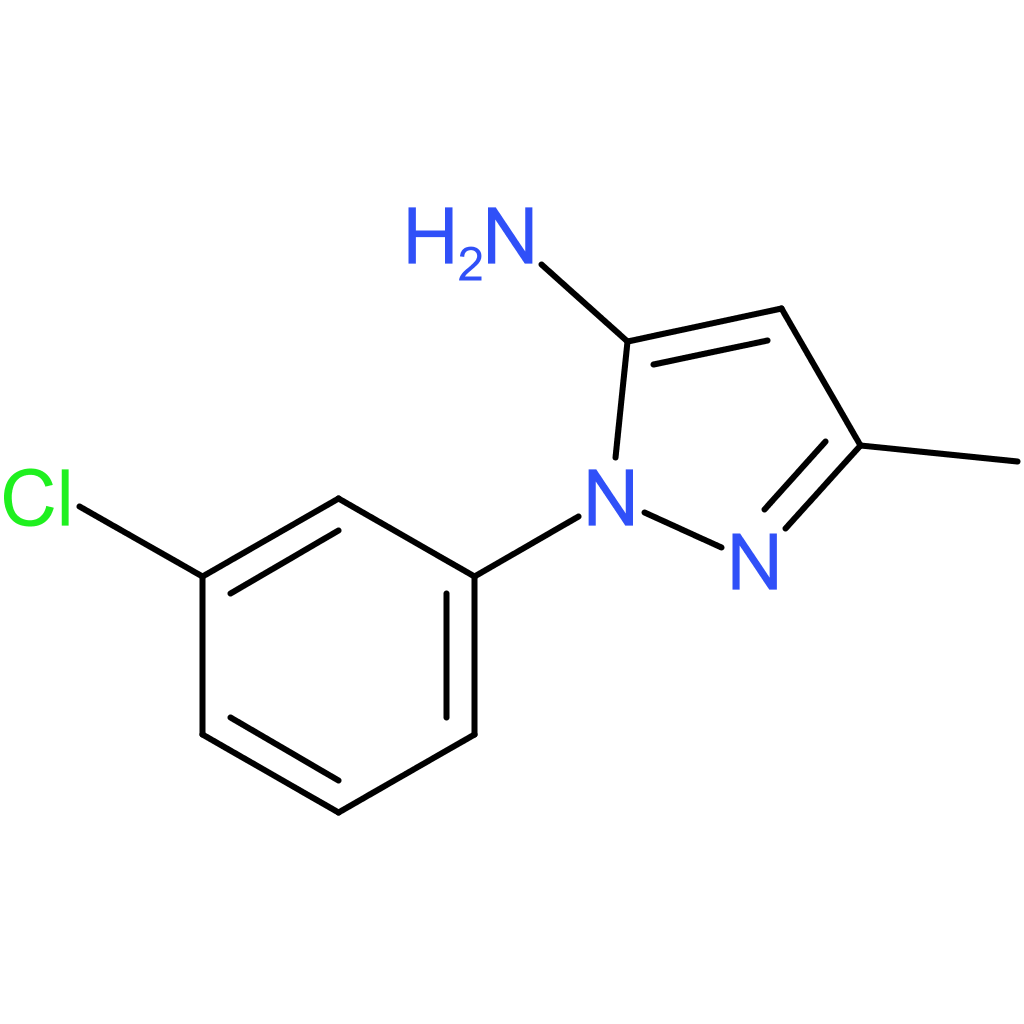 1-(3-Chlorophenyl)-3-methyl-1H-pyrazol-5-amine
