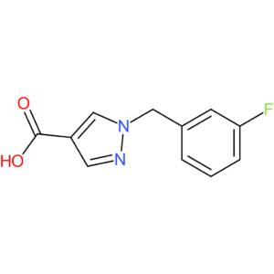 1-(3-Fluorobenzyl)-1H-pyrazole-4-carboxylic acid