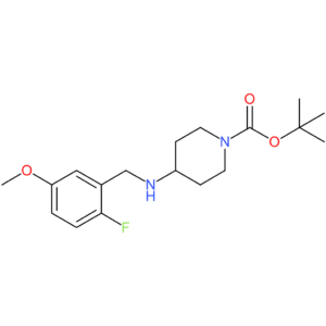 tert-Butyl 4-(2-fluoro-5-methoxybenzylamino)piperidine-1-carboxylate