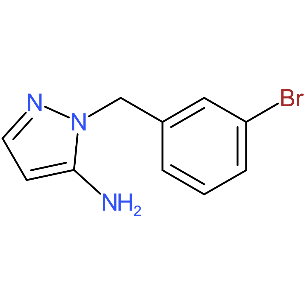 1-(3-Bromobenzyl)-1H-pyrazol-5-amine