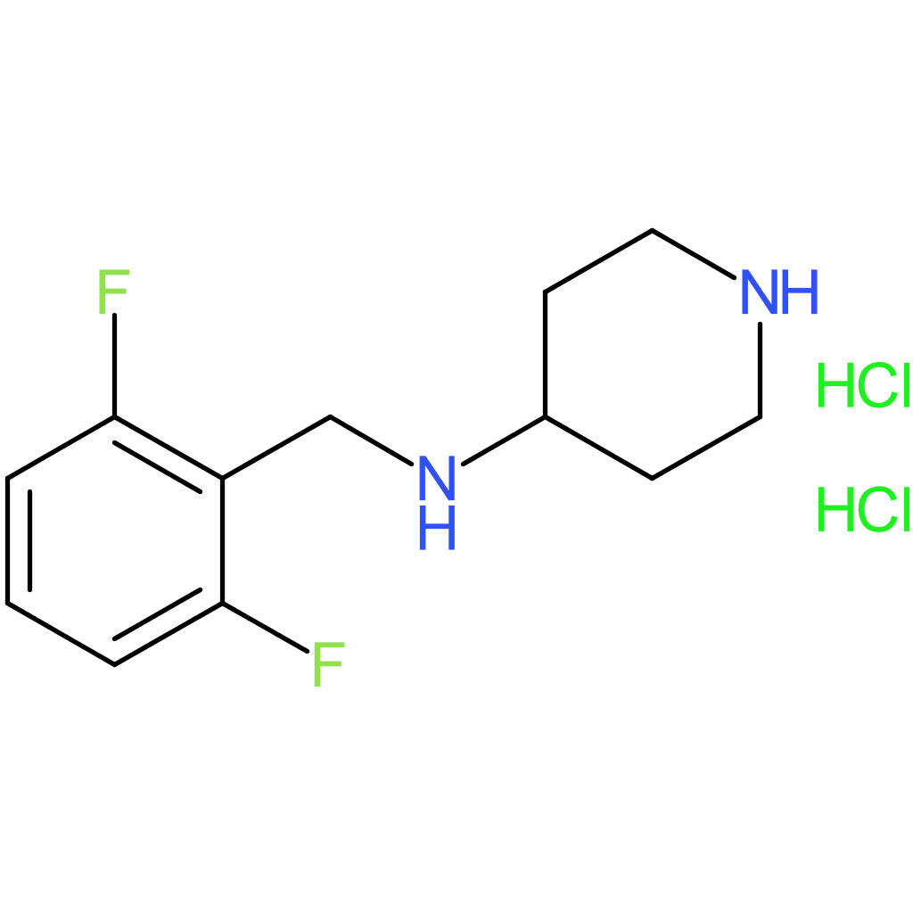 N-(2,6-Difluorobenzyl)piperidin-4-amine dihydrochloride