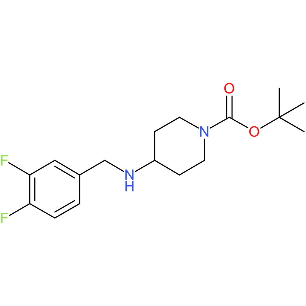 tert-Butyl 4-(3,4-difluorobenzylamino)piperidine-1-carboxylate