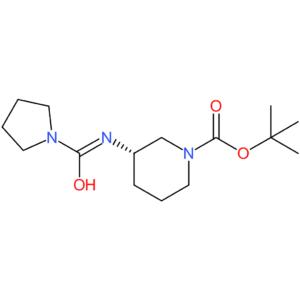 (S)-tert-Butyl 3-{[(pyrrolidin-1-yl)carbonyl]amino}piperidine-1-carboxylate