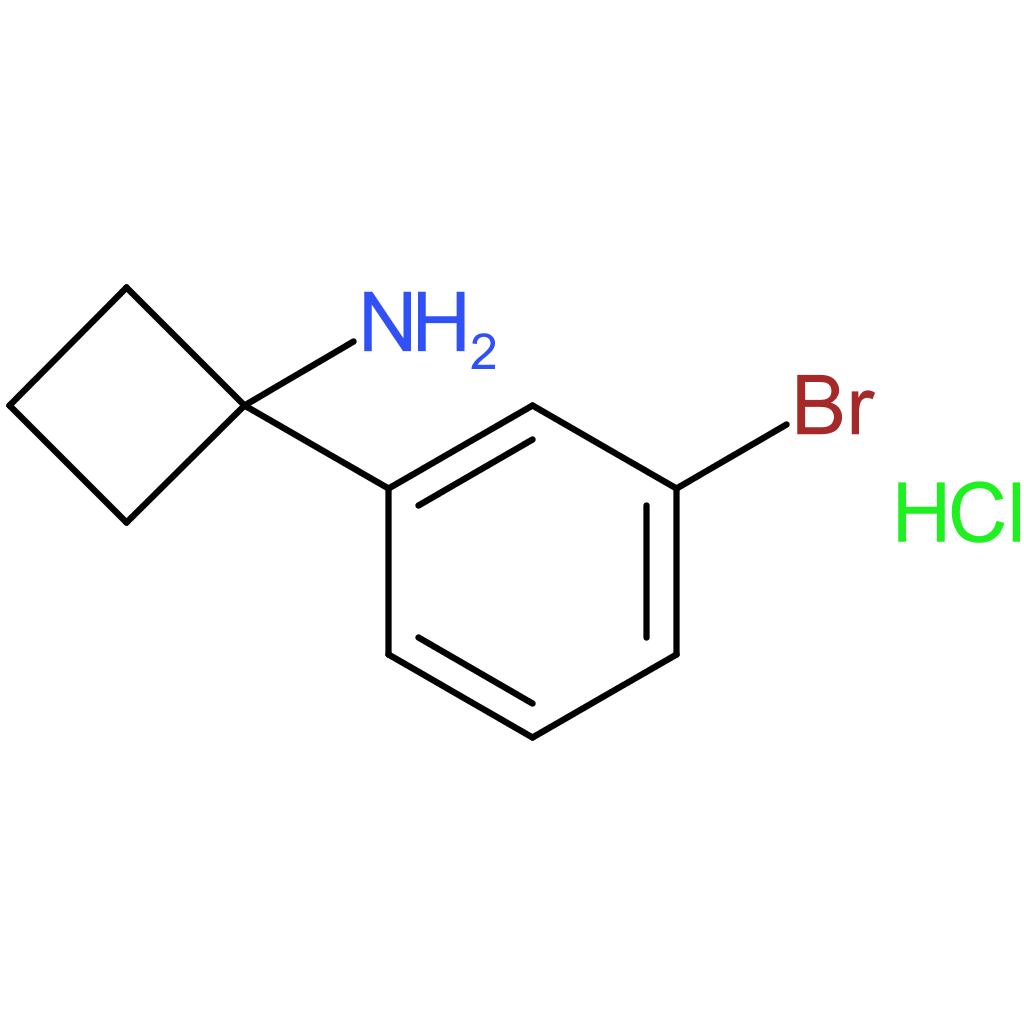 1-(3-Bromophenyl)cyclobutan-1-amine hydrochloride