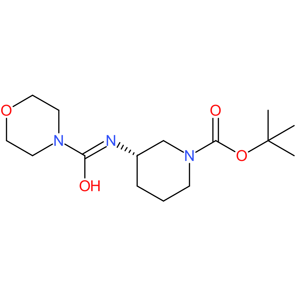 (S)-tert-Butyl 3-{[(morpholin-4-yl)carbonyl]amino}piperidine-1-carboxylate