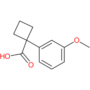 1-(3-Methoxyphenyl)cyclobutane-1-carboxylic acid
