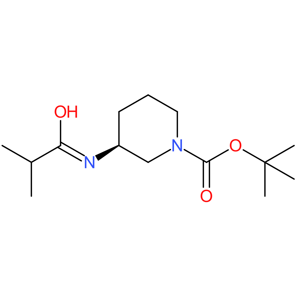 (S)-tert-Butyl 3-(2-methylpropanamido)piperidine-1-carboxylate