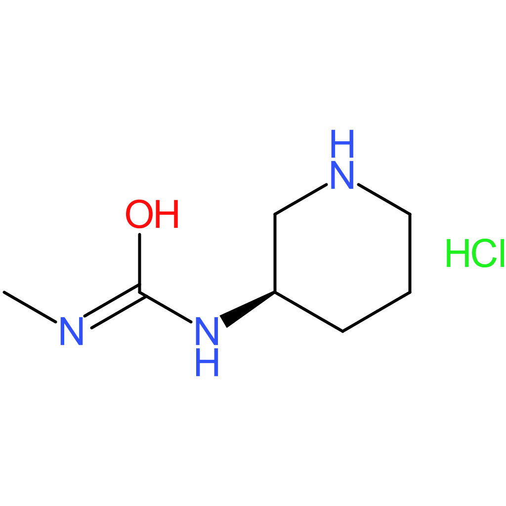 (R)-3-Methyl-1-(piperidin-3-yl)urea hydrochloride