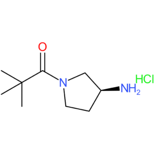 (S)-1-(3-Aminopyrrolidin-1-yl)-2,2-dimethylpropan-1-one hydrochloride