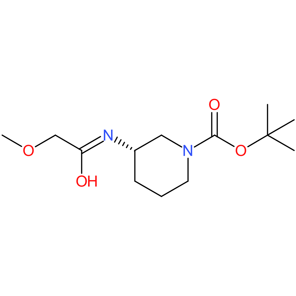 (S)-tert-Butyl 3-(2-methoxyacetamido)piperidine-1-carboxylate