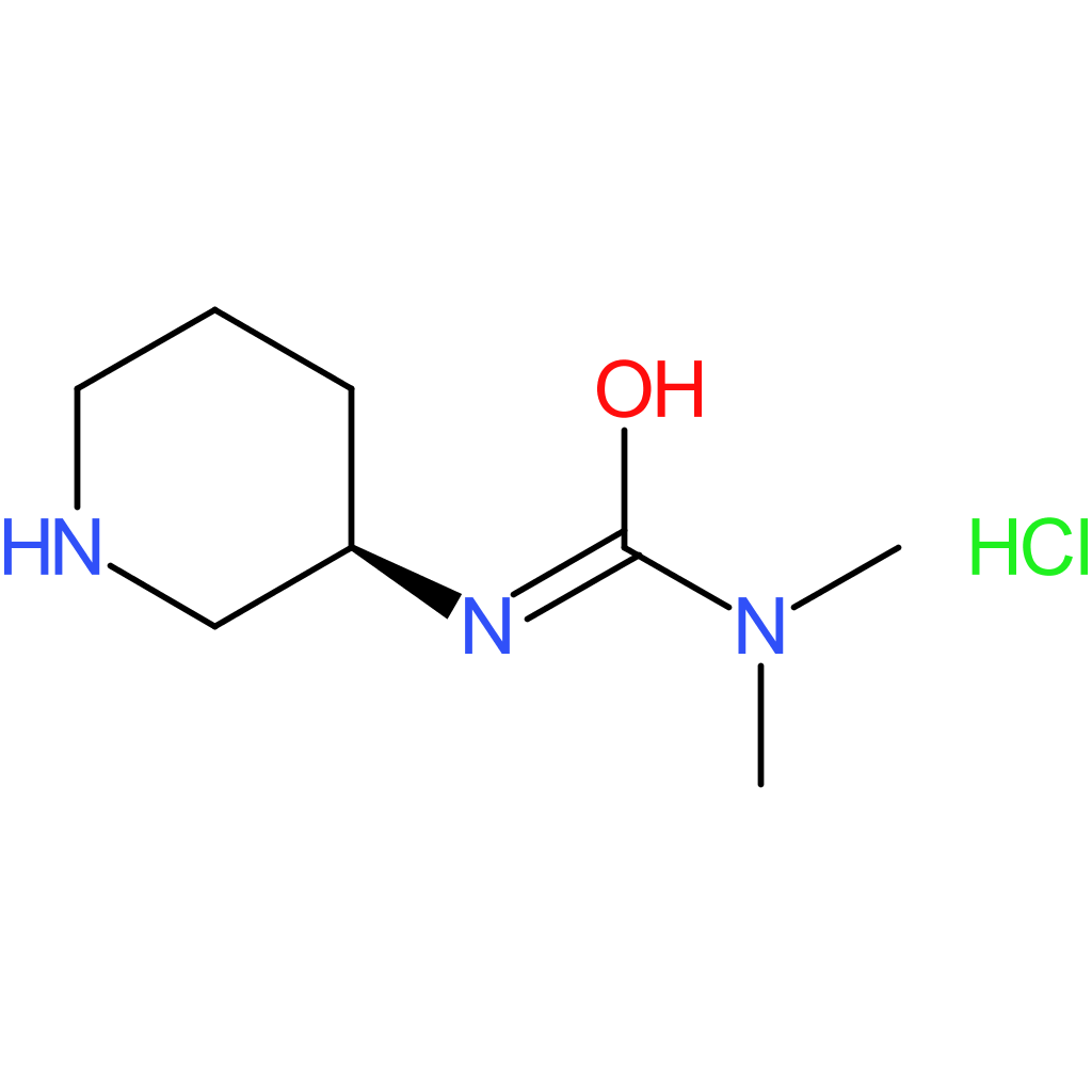 (R)-3,3-Dimethyl-1-(piperidin-3-yl)urea hydrochloride