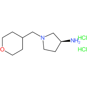 (S)-1-(Oxan-4-ylmethyl)pyrrolidin-3-amine dihydrochloride