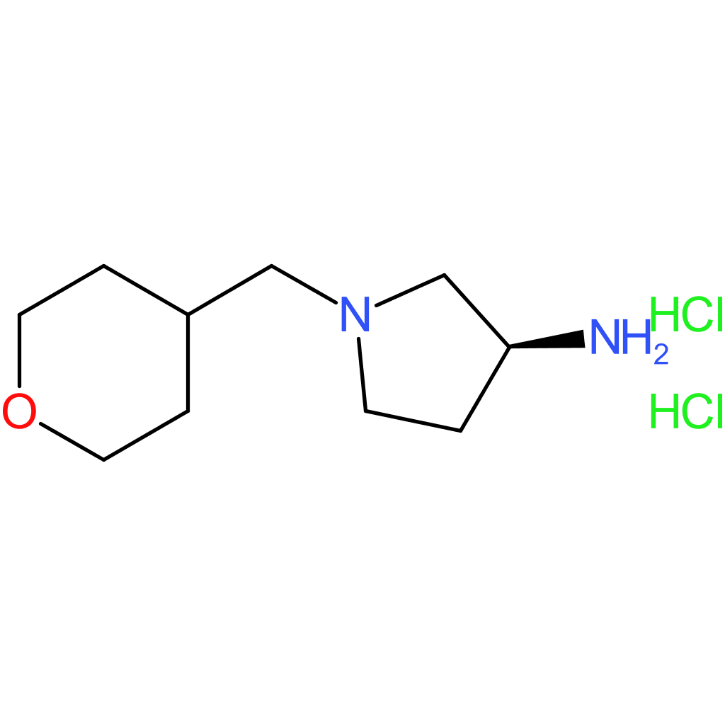 (S)-1-(Oxan-4-ylmethyl)pyrrolidin-3-amine dihydrochloride