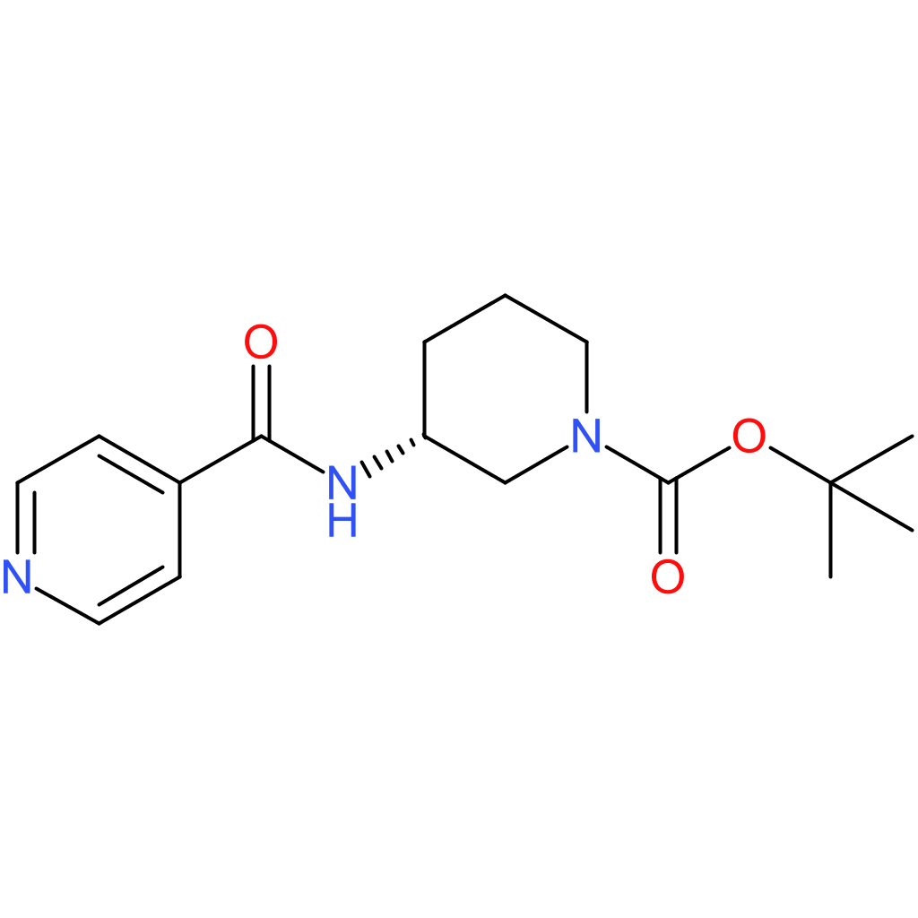(R)-tert-Butyl 3-(pyridine-4-carbonylamino)piperidine-1-carboxylate