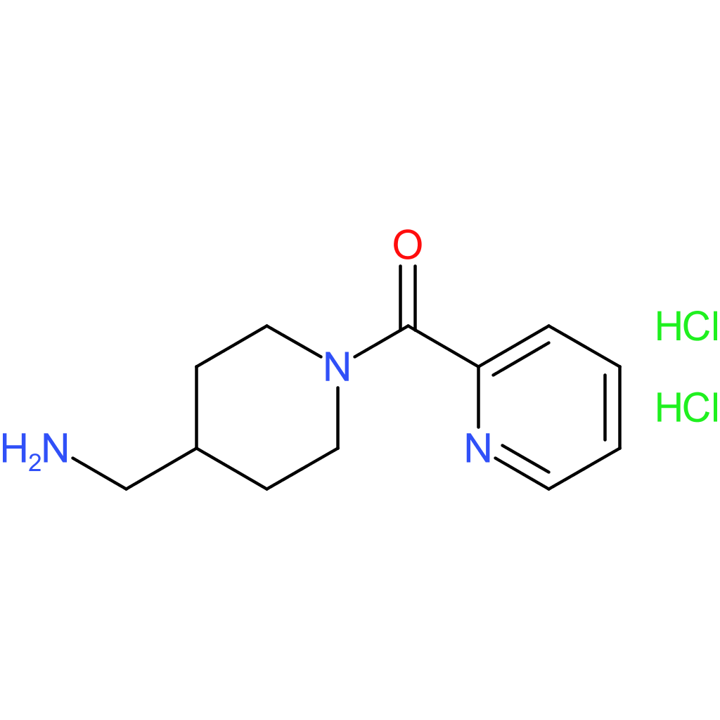 [4-(Aminomethyl)piperidin-1-yl](pyridin-2-yl)methanone dihydrochloride