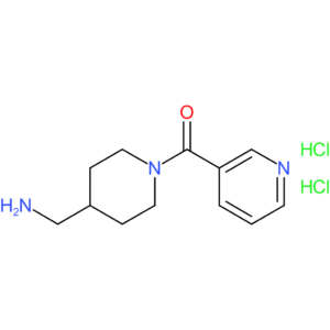 [4-(Aminomethyl)piperidin-1-yl](pyridin-3-yl)methanone dihydrochloride