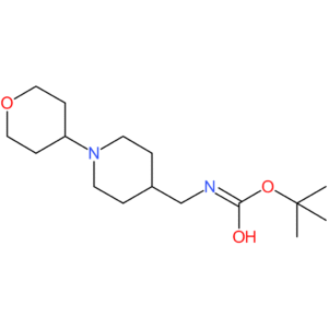 tert-Butyl {[1-(tetrahydro-2H-pyran-4-yl)piperidin-4-yl]methyl}carbamate