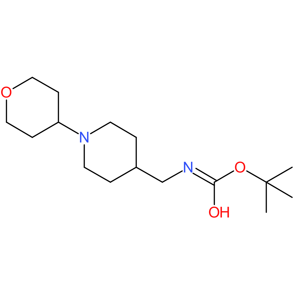 tert-Butyl {[1-(tetrahydro-2H-pyran-4-yl)piperidin-4-yl]methyl}carbamate