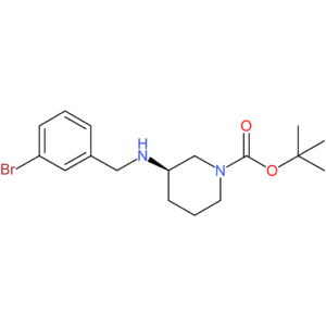 (R)-tert-Butyl 3-(3-bromobenzylamino)piperidine-1-carboxylate