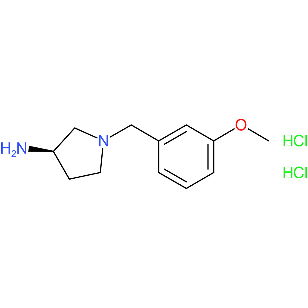 (R)-1-(3-Methoxybenzyl)pyrrolidin-3-amine dihydrochloride